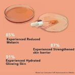 O3+ Agelock Vitamin C Lactic Acid Serum for Face Exfoliation, Anti Ageing, Moisturising & Whitening All Skin Types, 30g - Fast UK Delivery - Image 4