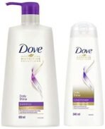 Dove Daily Shine Shampoo, 650 ml & Dove Daily Shine Conditioner, 340 ml - Fast UK Delivery