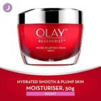 Olay Regenerist Giftpack - Whip Day Cream with 50g + Microsculpting Night Cream 50g | Hydrated & Bouncy Skin | With Hyaluronic Acid and Peptides | Normal, Oily, Dry, Combination Skin | Pack of 2 - Fast UK Delivery - Image 7