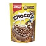 Kellogg's Chocos, With Protein & Fibre Of 1 Roti* In Each Bowl*, 385G Pack & Crunchy Bites, 375G Pack & Chocos Moons & Stars, With Whole Grain, 375G Pack - Fast UK Delivery - Image 3