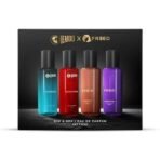 Beardo Him & Her Perfume Giftset 20ml x 4 | Long Lasting Spicy Eau De Parfum | Gift For Couple, Men Women | Valentines day gift for husband | Gift for boyfriend | Gift for Men - Fast UK Delivery - Image 2