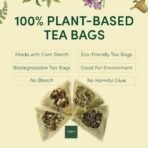 VAHDAM, Green Tea Variety Pack Sampler Assortment (36 Pyramid Tea Bags, 6 Flavor) | Non-GMO Project Verified Himalayan Green Tea with No Artificial Ingredients | Valentines Day Tea Gift Sets - Fast UK Delivery - Image 5