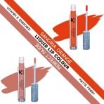 KINDED Liquid Lip Colour Vitamin E Enriched No Transfer Waterproof Long Stay Lipsticks Lip Gloss Set for Girls Women (Pack of 2, 6 ml each, Matte Finish, Shades Sangria Orange & Perfect Nude) - Fast UK Delivery - Image 3