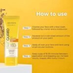 Jovees Herbal Sun Guard Lotion SPF 60 Pa+++ Broad Spectrum For All Skin | 3 In 1 Matte Lotion UVA/UVB Protection, Moisture Balance, Even Tone Skin For Women/Men 50Ml - Fast UK Delivery - Image 7