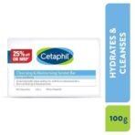 Cetaphil Cleansing Moisturizing Syndet Bar 100gm - Fast UK Delivery - Image 3