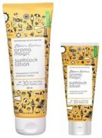 Aroma Magic Sunscreen Sun Block Lotion, SPF 30, 100ml and Aroma Magic Sunscreen Sun Block Lotion, SPF 30, 50ml - Fast UK Delivery - Image 2