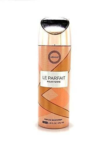 uk41XyEL-s1FL-1-1.jpg Armaf Le Parfait Pour Femme Deodorant for Women 200ml, Luxury Long Lasting Fragrance for Classy, Mature and Sleek Personality, Best For Gifting Purpose, Everyday Use - Fast UK Delivery - Image 1