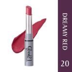 Glam 21 Long Lasting Non-Transfer Lipstick|Creamy Matte Formula | Smudge-Free | HD-Colored lips - 2.8gm|Dreamy Red-20 - Fast UK Delivery - Image 3