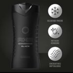 Axe Body Wash Gel for Men, Black Fresh Charge, with Irresistible Frozen Pear and Cedarwood Fragrance, for All Skin Types, 250 ml - Fast UK Delivery - Image 7