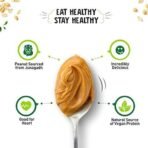 ALPINO Natural Peanut Butter Smooth 1kg - 100% Roasted Peanuts - 30g Protein, No Added Sugar & Salt, non-GMO, Gluten Free, Vegan Plant Based, Unsweetened Peanut Butter Creamy - as Seen on Shark Tank India - Fast UK Delivery - Image 7