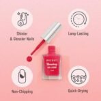 Swiss Beauty Stunning Nail Lacquer | Chip Resistant, Quick drying nail paint | Highly Pigmented with high shine Nail polish | Shade - Barbie Pink, 10gm - Fast UK Delivery - Image 5