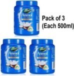Dabur Anmol Gold (Jar) Pure Coconut (500ml X 3) Hair Oil (1500 ml) - Fast UK Delivery - Image 3