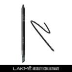 LAKME Absolute Ultimate Opaque Kohl Kajal Pencil, Black, Water Resistant, Lasts Upto 16 Hrs, 1.2 G - Fast UK Delivery - Image 3