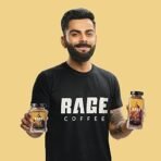 RAGE COFFEE Combo - Instant Coffee And Drinking Chocolate Powder Mix Bottle | 50 gms & 100 gms | Butterscotch Delight Flavoured Coffee | Made In India - Fast UK Delivery - Image 3