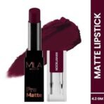 MILA Beaute Pro Matte Lipstick | Shade - Noorjahan, 4.2g Pro Matte Lipstick | Creamy Matte Lipstick | Shade - Gangubai, 4.2g - Fast UK Delivery - Image 7