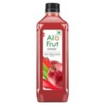 Alo Frut Annar Aloevera Chunks & Juice 150 ml (Pack of 60) - 1 Case | Fruit Juice Mai Aloevera Chunks | Healthy Hai Isme Aloevera Hai | Ready to Serve Drink (Annar Aloe Vera, Pack of 60) - Fast UK Delivery - Image 2