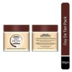 Keya Seth Aromatherapy Oxy De Tan Removal for Glowing & Lighting oil Control, Anti Acne & Pimples Blemishes Pigmentation De Tan pack for Face & Body No Ammonia & Blech. 50gm - Image 3