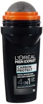 L'Oreal Paris Men'S Expert Carbon Protect Intense Ice Fragrance Roll On (50 Ml) - Fast UK Delivery - Image 4
