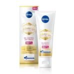 NIVEA Luminous Even Glow Oil Control Day Cream for face |SPF 50 with UV protection & UVA UVB filters | Thiamidol, Hyaluronic Acid, Vitamin E for Dark Spots Reduction & Deep Moisturization - Fast UK Delivery - Image 2