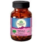 ORGANIC INDIA TRIPHALA 60 CAPSULES BOTTLE (PACK OF 2) WITH FREE 2 TRIPHALA CAPSULE SAMPLES