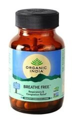 Organic India Breathe Free - Pack of 60 Capsules Bottle - Image 2