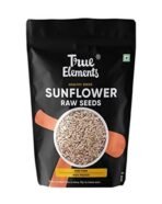 True Elements Sunflower Seeds 250g - Raw Seeds for Eating | Healthy Snacks | High in Vitamin, Fibre & Protein Seeds | Non - GMO Seeds | Diet Food | Gluten free | Premium Raw Sunflower Seeds - Fast UK Delivery - Image 2