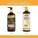 WOW Skin Science Vitamin C Body Lotion - Non Sticky & Non Greasy - Moisturising & Smoothening Care - with Vitamin C, Kakadu Plum - No Mineral Oil, Silicones & Color - 400mL - Fast UK Delivery - Image 4