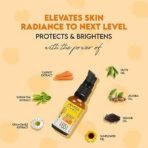 Jovees Sunscreen Face Serum SPF 65 PA+++ Broad spectrum Sun protection with Green tea, Carrot and Sunflower extract | Lightweight & Oil Free | For Oily & Acne Prone Skin 30ml - Fast UK Delivery - Image 6