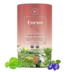 Wellbeing Nutrition Focus Tea | Memory Booster Green Tea for Focus, Concentration & Cognitive Function with Brahmi, Shankhpushpi, Ginkgo Biloba, Gotu Kola (20 Pyramid Tea Bags) - Image 2