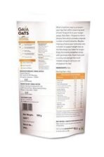 GAIA Oats Original: A Fiber Rich Protein Packed Gluten Free Breakfast with Zero Trans Fat, Now Available in Convenient 500 gm Each Packs (Pack of 3) - Fast UK Delivery - Image 4