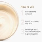 mCaffeine Coffee & Almonds Body Butter with Shea Butter for Deep Moisturization & Soft Skin -Nourishes Dry Skin | Non-Sticky Moisturizer | Coffee-Almond Aroma | Shea Body Butter for Women & Men -100 g - Fast UK Delivery - Image 6