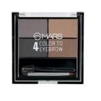 MARS 4 in 1 Eyebrow Powder Cake with Angled Eyebrow Brush and Spoolie | Long Lasting & Waterproof | (8g) - Fast UK Delivery - Image 7