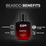 Beardo Mafia Perfume for Men, 50ml | Eau De Parfum | Body Spray for Men | Day Time Fragrance Body Spray For Men | Musky, Woody Perfume for Men Long Lasting | Valentines day gift for husband | Gift for boyfriend | Gift for Men - Fast UK Delivery - Image 7