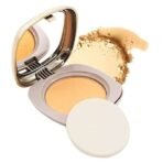 FASHION COLOUR Oil Control Powder | Lightweight | Oil Control | Long Lasting | Smooth Matte | Inbuilt Mirror & Applicator Puff | Pressed Powder For All Skin Types | Shade 02 - Fast UK Delivery - Image 2