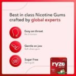 Ryze Royal Paan Nicotine Gum 2 gm | Pocket-Friendly Pack of 10 (30 gums) | Freedom from Smoking & Tobacco | Easy on Throat | WHO & FDA Approved | Sugar Free | Teeth Whitening - Image 5