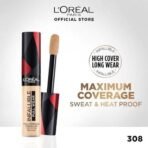 L'Oreal Paris Infallible Full Wear More Than Concealer - 308, 10ml - Fast UK Delivery - Image 3