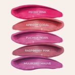 Just Herbs Ayurvedic Liquid Lipstick Kit Set of 5 with Long Lasting, Hydrating & Lightweight Lip Colour, Full Size - Paraben & Silicon Free - 10 ml (Brights & Pinks) - Fast UK Delivery - Image 5