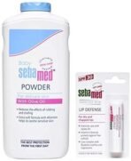 Sebamed Baby Powder, 200g & SebaMed SPF 30 Lip Defense Stick, 4.8g - Fast UK Delivery - Image 2