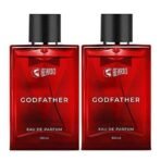 Beardo Godfather Eau De Parfum | Aromatic, Spicy Perfume For Men Long Lasting | Date Night Fragrance, Body Spray For Men, Ideal Gift For Men 100Mlx2 | Christmas gift for men | Gift For Friends | Gift for Men - Fast UK Delivery - Image 2