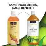 Kapiva Wild Amla Juice 1L + Kapiva Thar Aloe Vera Juice (with Pulp) | Cold-pressed Juice Combo to Help with Glowing Skin, Hair Care, and Detox (1L) - Fast UK Delivery - Image 4
