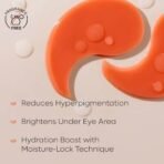 mCaffeine Cooling Under Eye Serum Patch for Brightness | Reduces Pigmentation with 4% Niacinamide & Kombucha Tea | Under Eye Patch Mask | Instantly Hydrates, Cools & De-Puffs - 15 Pairs - Fast UK Delivery - Image 4