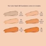Glam 21 Color Match BB Cream Foundation SPF15 I Foundation & Sunscreen Blemish-free Glow | Non-cakey Daily Use | Non-greasy & Lightweight | Long-lasting Radiant Makeover| 46gm - 06 Dark Tan - Fast UK Delivery - Image 5