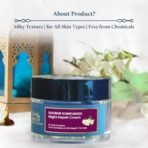 Blue Nectar Ayurvedic Anti Aging Night Cream for Men for fine lines and wrinkles | Skin Repair Plant Based Nourishment | Best Men Face Moisturizer (16 Herbs, 50g) - Image 6