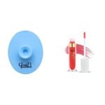 Glam 21 Silicone Face Cleanser Scrubber (Big) Lip Plumper With Hyaluronic Acid Lightweight Lip Gloss With High Shine Glossy Finish For Fuller And Plump Lips 03 Red Lights - 5 Gm - Fast UK Delivery