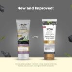 WOW Skin Science Wow Activated Charcoal Infused With Activated Charcoal Beads No Parabens & Sulphate Face Wash (100Ml) - Fast UK Delivery - Image 3