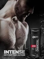 Beardo Activated Charcoal Anti-Pollution Body Wash, 200ml | Deep Pore Cleaning | Removes Dirt & Impurities | Oil Control | Cleanses & Detoxifies Deeply | For Men - Fast UK Delivery - Image 3