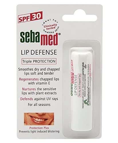 uk41ZgYxVDacL-1-1.jpg SebaMed Defense Lip Care (Lip Defence) 4.8G, White - Fast UK Delivery - Image 1
