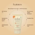 moha: Tinted Sunscreen Gel SPF 50 +++ | Matte, Oil-Free, Water-Resistant & Lightweight | No White Cast, Broad Spectrum Protection (50g) - Fast UK Delivery - Image 6