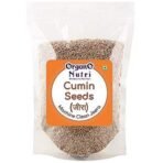 Organo Nutri Cumin Seeds | Machine Clean Jeera (250 g) | sabut jeera - Fast UK Delivery