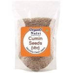Organo Nutri Cumin Seeds | Machine Clean Jeera (250 g) | sabut jeera - Fast UK Delivery